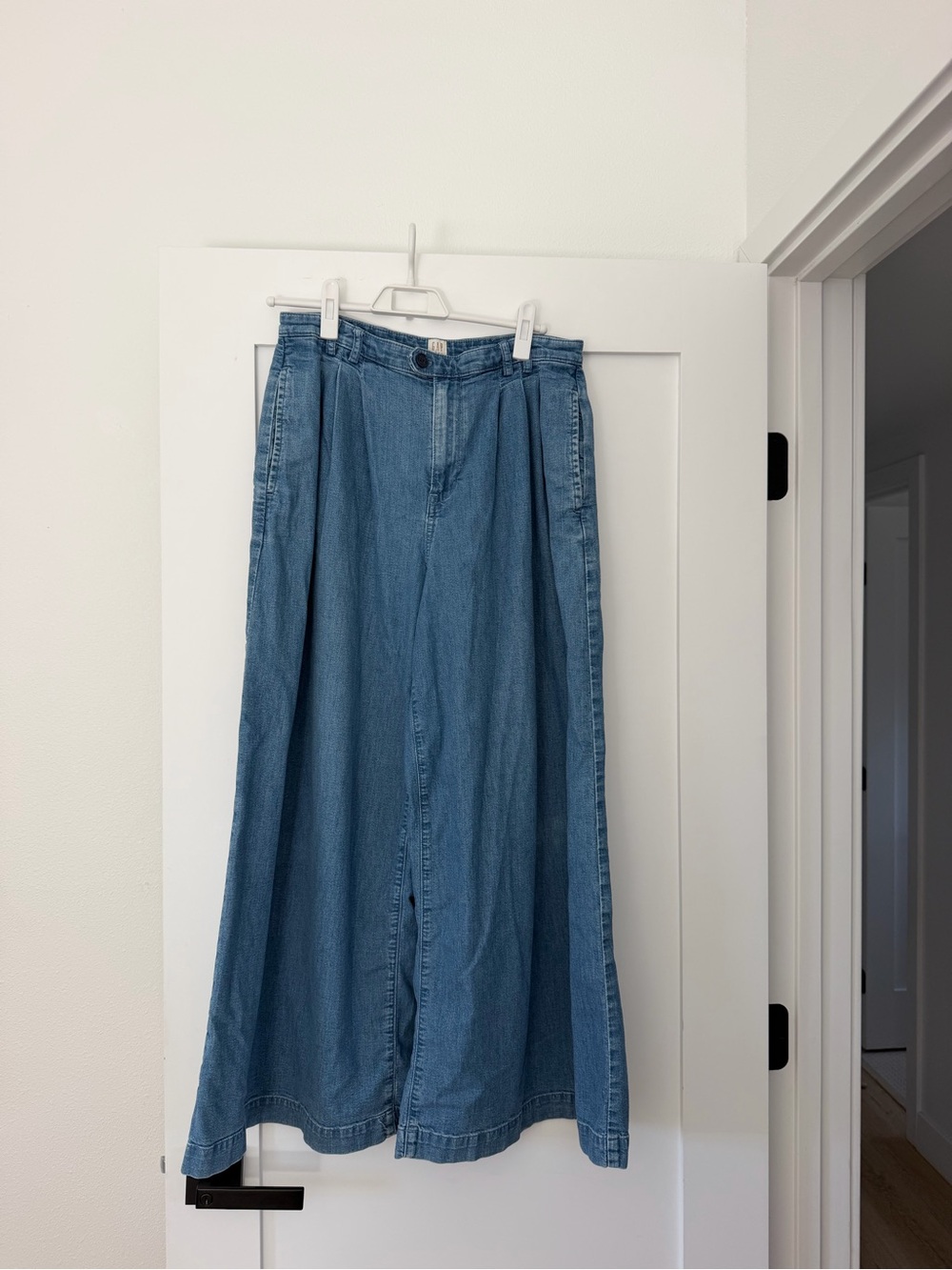 GAP X DÔEN Blue Denim Maxi Skirt